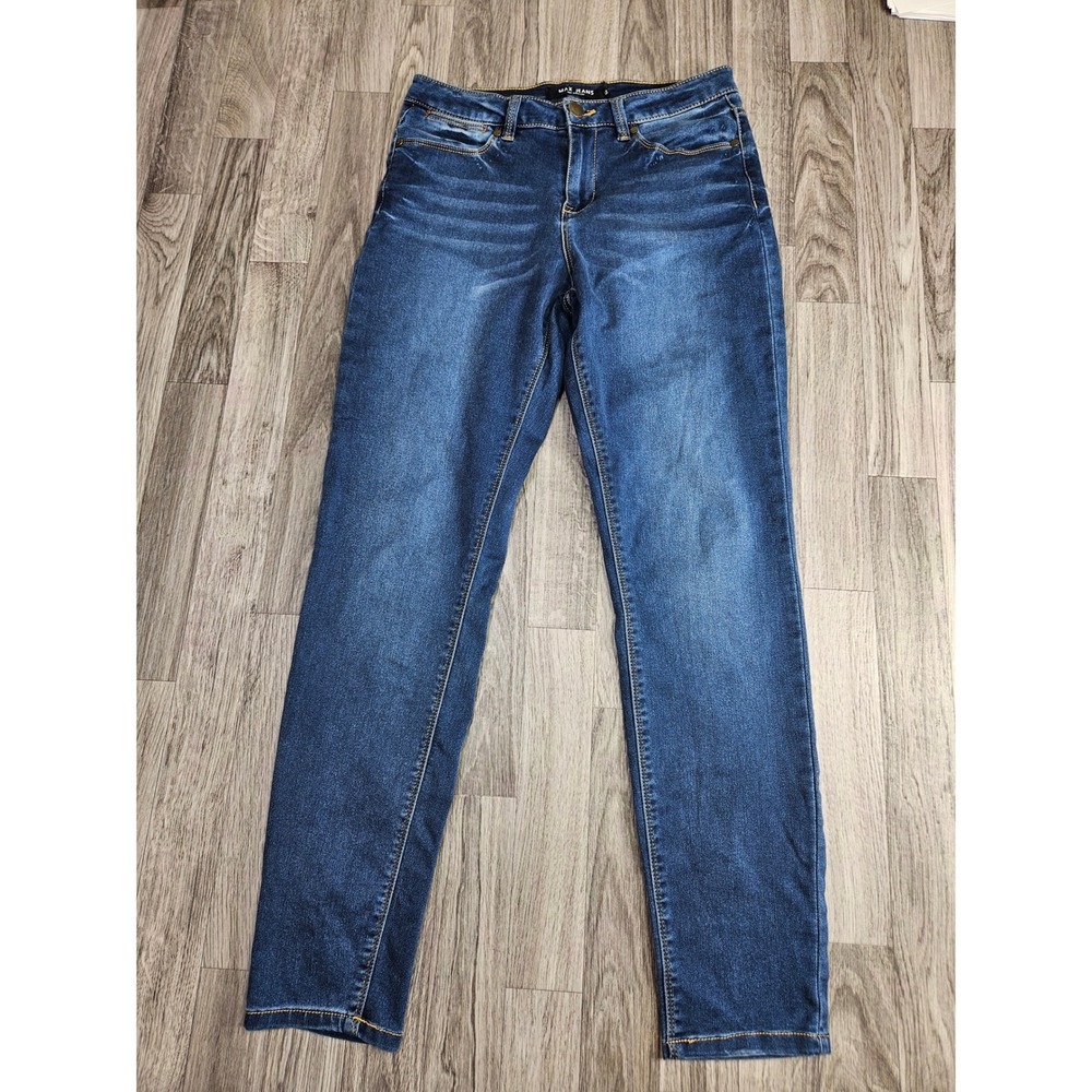 Max Jeans Jegging Women Size 6 Dark Wash Blue Stretch Skinny Denim